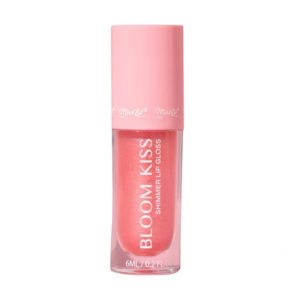 BLOOM KISS (BUNDLE OF 2) Shimmer Lip Gloss FULL SIZE in ASTER & CALLIA